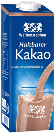 Weihenstephan Haltbarer Kakao, 1l