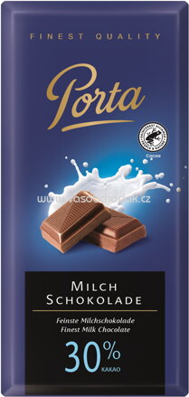 WEINRICHs Porta Vollmilch Schokolade 30% Kakao, 100g