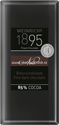WEINRICHs Bitter Schokolade 85% Cocoa, 100g