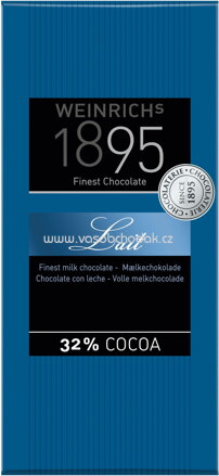 WEINRICHs Edel Vollmilch Schokolade, 100g