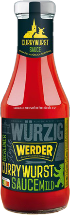 Werder Berliner Currywurst Sauce Mild, 450 ml