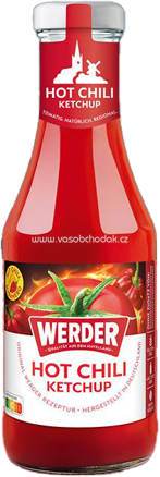 Werder Hot Chili Ketchup, 450 ml
