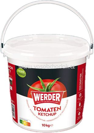 Werder Tomatenketchup Ohne Konservierungsstoffe, 10 kg