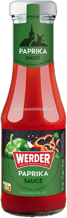 Werder Paprika Sauce, 250 ml
