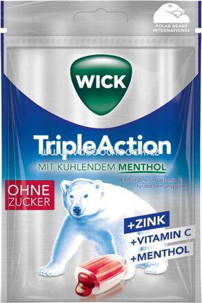 Wick TripleAction ohne Zucker, 72g