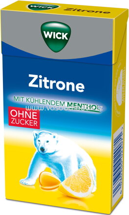 Wick Zitrone ohne Zucker, 46g