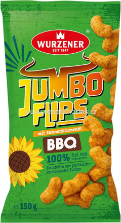 Wurzener Jumbo Flips Barbeque, 150g