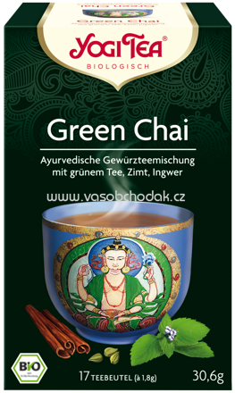 Yogi Tea Green Chai, 17 Beutel