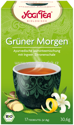 Yogi Tea Grüner Morgen, 17 Beutel
