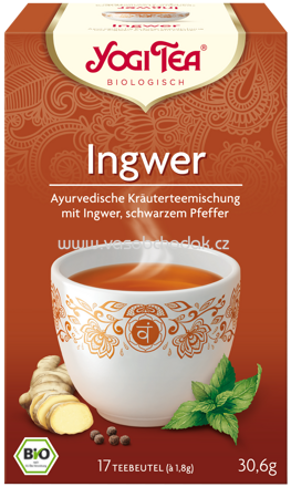 Yogi Tea Ingwer, 17 Beutel