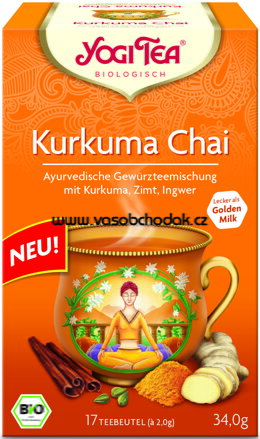 Yogi Tea Kurkuma Chai, 17 Beutel