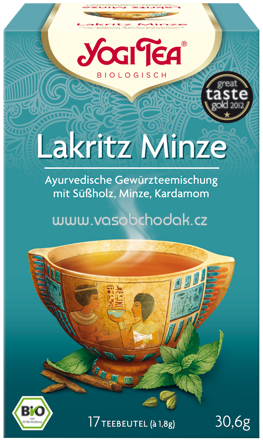 Yogi Tea Lakritz Minze, 17 Beutel