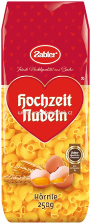 Zabler Hochzeit Nudeln Hörnle, 250g