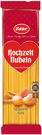 Zabler Hochzeit Nudel Spaghetti, 250g