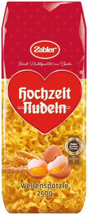 Zabler Hochzeit Nudeln Wellenspätzle, 250g