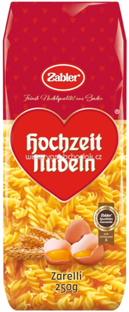 Zabler Hochzeit Nudeln Zarelli, 250g