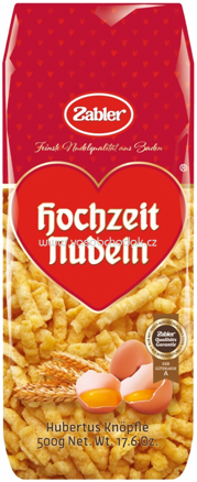 Zabler Hochzeit Nudeln Hubertus Knöpfle, 500g