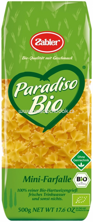 Zabler Paradiso Bio Mini Farfalle, 500g