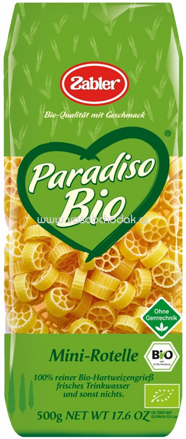 Zabler Paradiso Bio Mini Rotelle, 500g