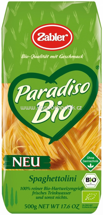 Zabler Paradiso Bio Spaghettolini, 500g