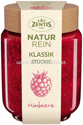 Zentis Natur Rein Klassik Stückig Himbeere, 250g