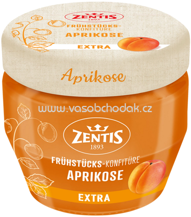 Zentis Frühstücks Konfitüre Aprikose Extra, 230g