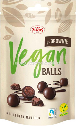 Zentis Vegan Balls Typ Brownie, 90g