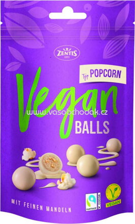 Zentis Vegan Balls Typ Popcorn, 90g
