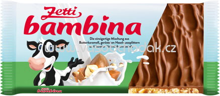 Zetti bambina Vollmilch Tafel, 100g