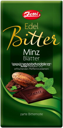 Zetti Edel Bitter Minzblätter, 100g