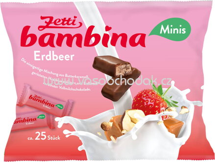Zetti bambina Minis Erdbeer, 25 St, 180g