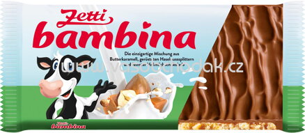 Zetti bambina Vollmilch Tafel, 100g