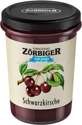 Original Zörbiger Fruchtaufstrich Schwarzkirsche, 255g