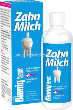 BioniqRepair Mundspülung Bioniq Repair Zahnmilch, 400 ml