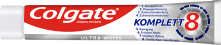 Colgate Zahnpasta komplett Ultra weiss, 75 ml
