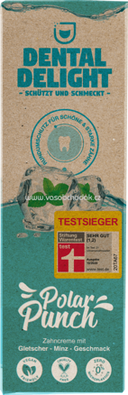 Dental Delight Zahnpasta Polar Punch Gletscher-Minz-Geschmack, 75 ml