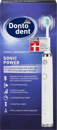 Dontodent Elektrische Schallzahnbürste Sonic Power, 1 St