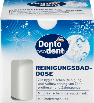 Dontodent Reinigungsbad-Dose, 1 St