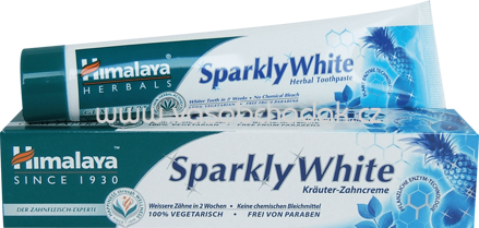Himalaya Zahnpasta Sparkly White Kräuter, fluoridfrei, 75 ml