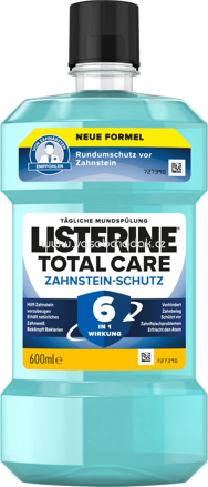 Listerine Mundspülung Total Care Zahnstein-Schutz, 600 ml