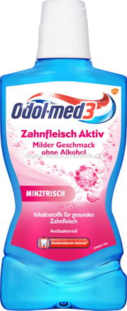 Odol med 3 Mundspülung Zahnfleisch Aktiv, 500 ml