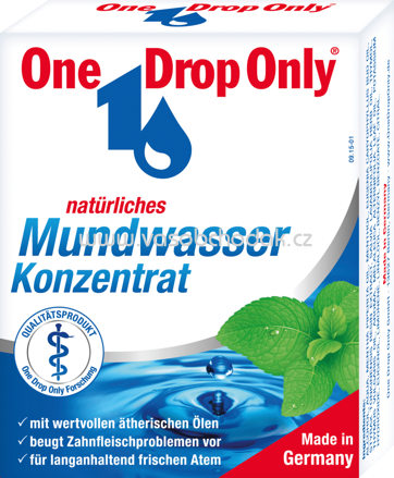 One Drop Only Mundwasser Konzentrat, 50 ml