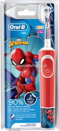 Oral-B Elektrische Zahnbürste Kids Spider-Man, ab 3 Jahren, 1 St