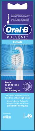 Oral-B Aufsteckbürsten Pulsonic Clean, 2 St