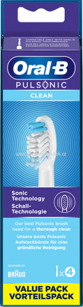 Oral-B Aufsteckbürsten Pulsonic Clean, 4 St