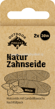 Outdoor Freakz Zahnseide vegan Nachfüllpack, 1 St