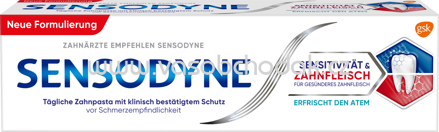 Sensodyne Zahncreme Sensitivität & Zahnfleisch, 75 ml