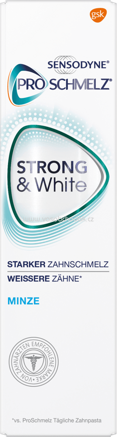 Sensodyne Zahnpasta ProSchmelz Strong & White Minze, 75 ml