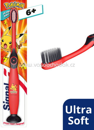 Signal Zahnbürste Kinder Junior ultra soft, 6-16 Jahre, rot, 1 St