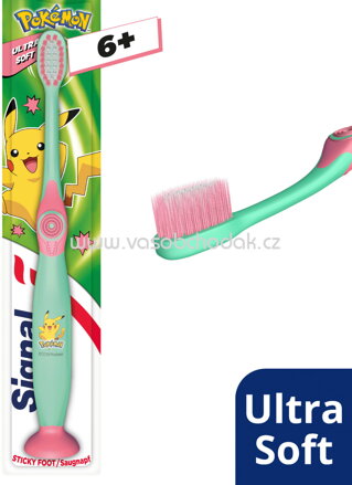 Signal Zahnbürste Kinder Junior ultra soft, 6-16 Jahre, grün, 1 St